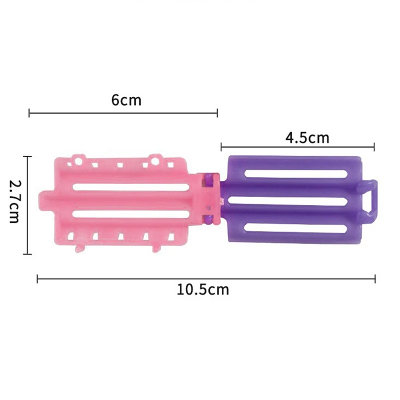 45PCS/Bag Corn Curling Clips Fluffy Hair Root Perm Clip Wave Perm Rod Practical DIY Corrugation Hair Curler Bars Styling Tools