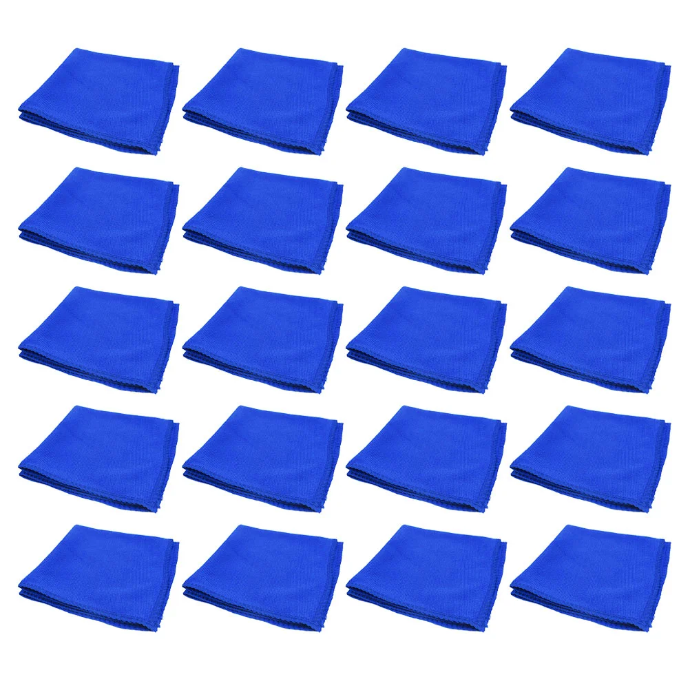 

50 Pcs Fiber Car Wash Towel Superfine Cleaning Auto Drying Towels Waxing Cloths Microfiber Fitness Vehicle Gadgets