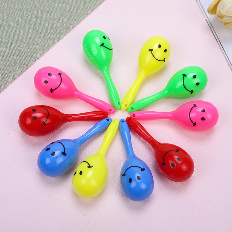 5Pcs Parrot Rattle Toy Funny Bell Toys Mini Sand Hammer Bird Parrot Toys for Chicken Bird Parakeet Cockatiel Budgies Love