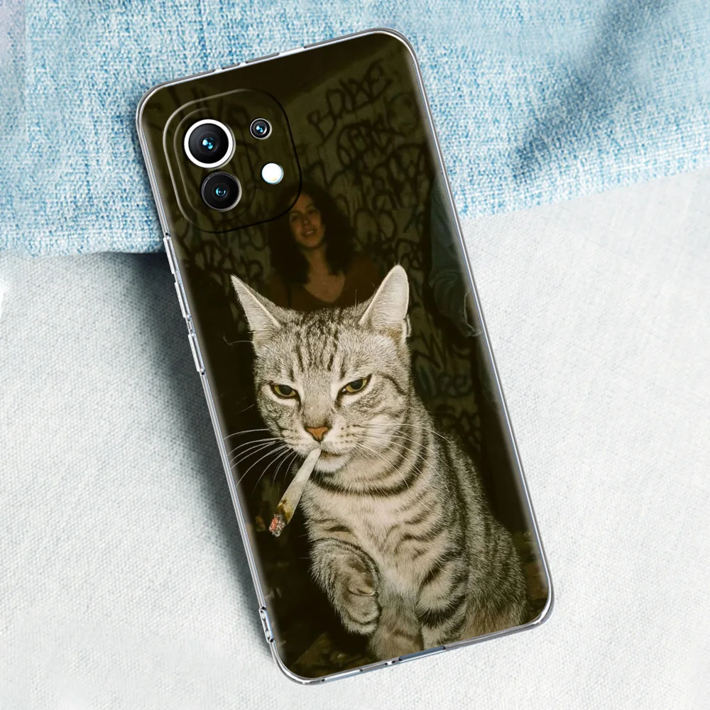 Cartoon Cat-Themed Phone Case with Korean Design - Cute and Fun Protective Cover
