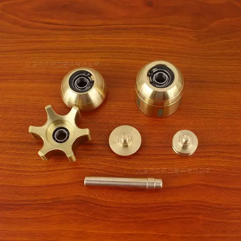 Brass bomb spinner fidget spinner relaxation and decompression gift