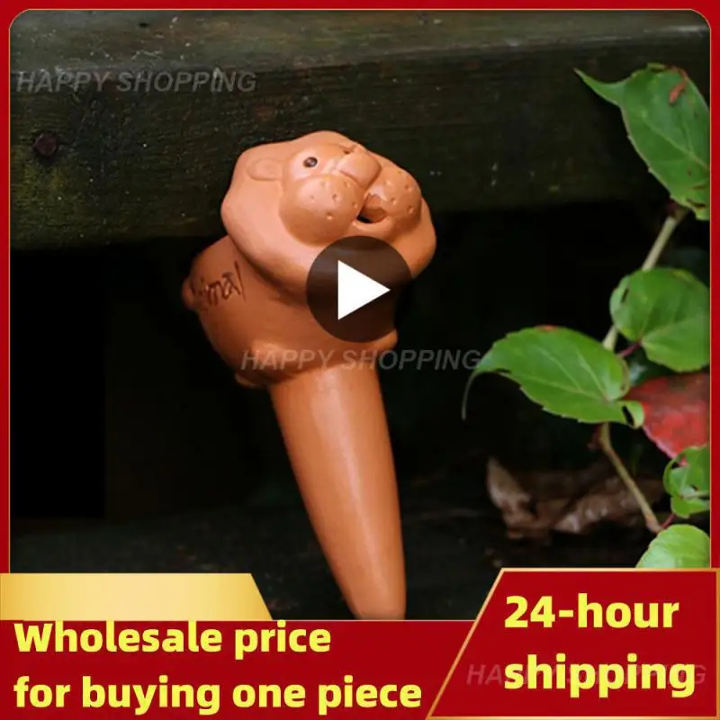 

Устройство для полива ленивых людей, автоматическая система капельного орошения, просачивание воды, керамические растения в форме животного