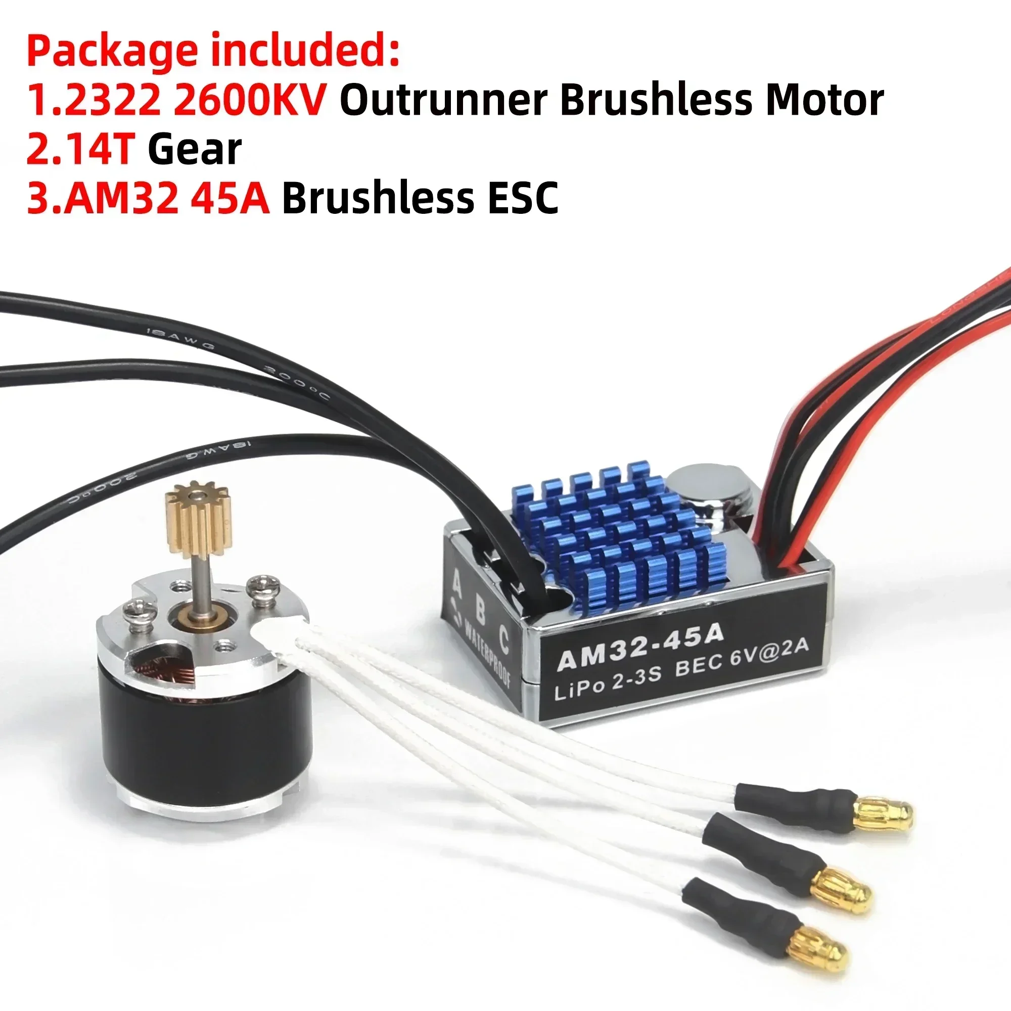 9IMOD RC ブラシレスコンボ AM32 80A ESC ブラシレス 3542 1850