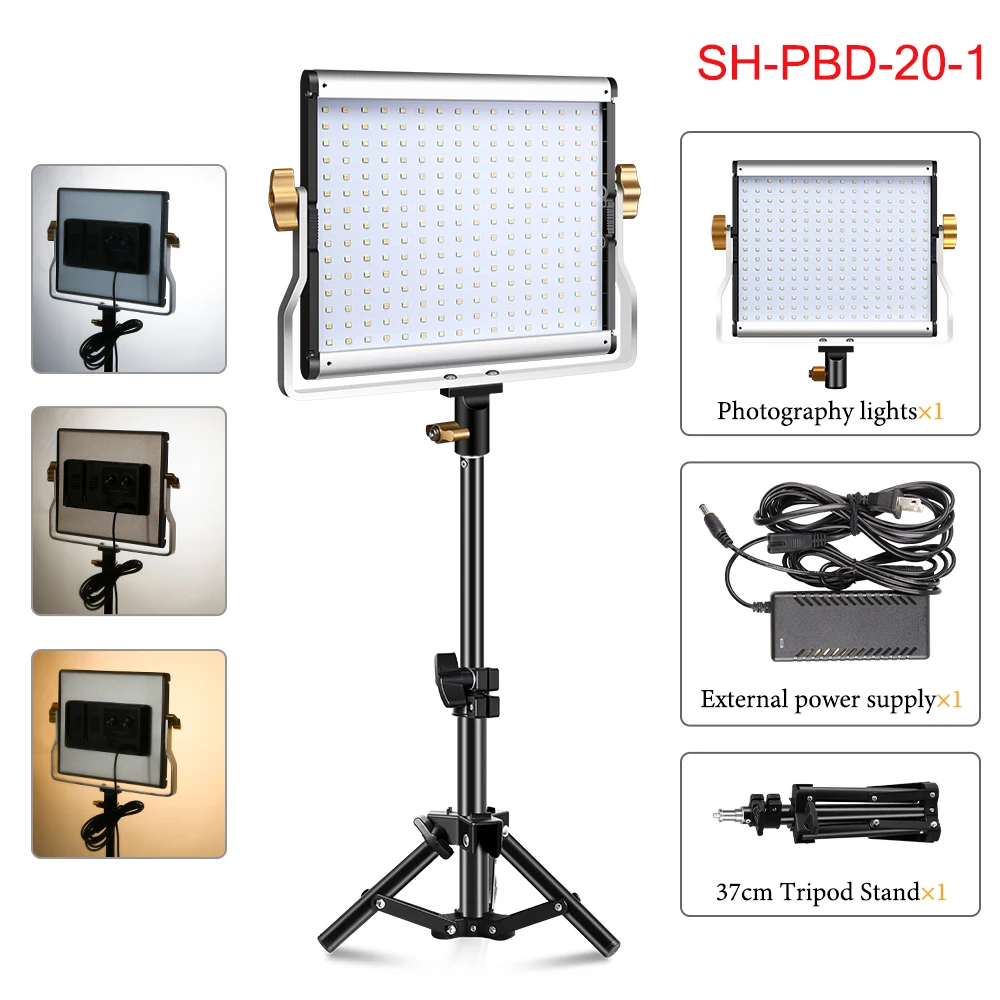 2x4 ceiling light panels Camera Photo LED Video Panel Light Optional with Power Adapter hotography Lighting For Live Stream Photo Studio Fill Lamp panel light LED Panel Lights