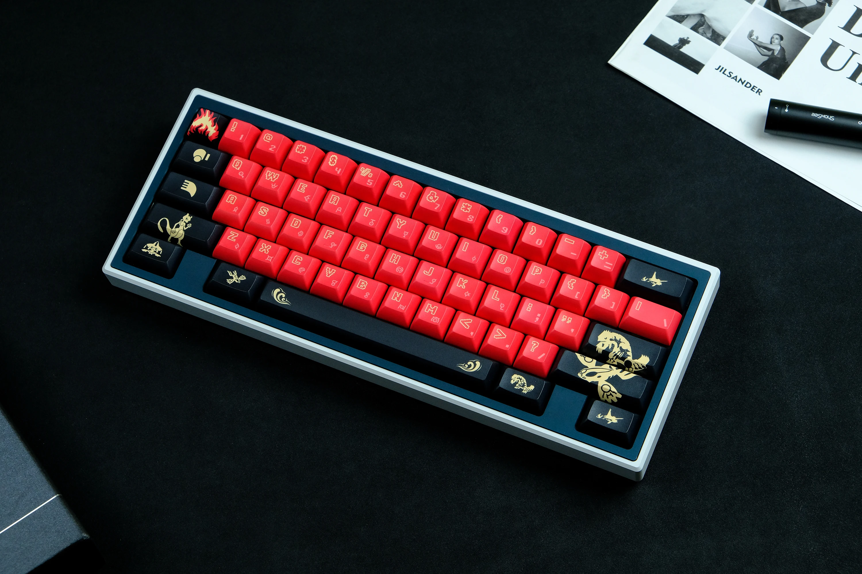 Dye Sublimação Teclado Mecânico Keycap Para Interruptor