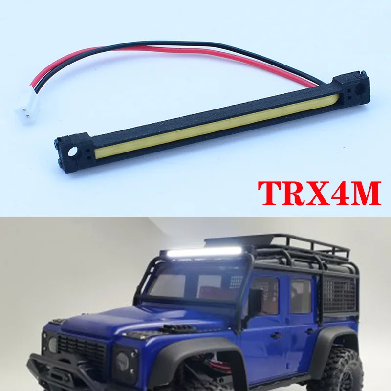 Trx4M Led Roof Spotlight Lamp Car Per 1/18 Rc Crawler Car Traxxas Trx4-M Defender Upgrade Parts