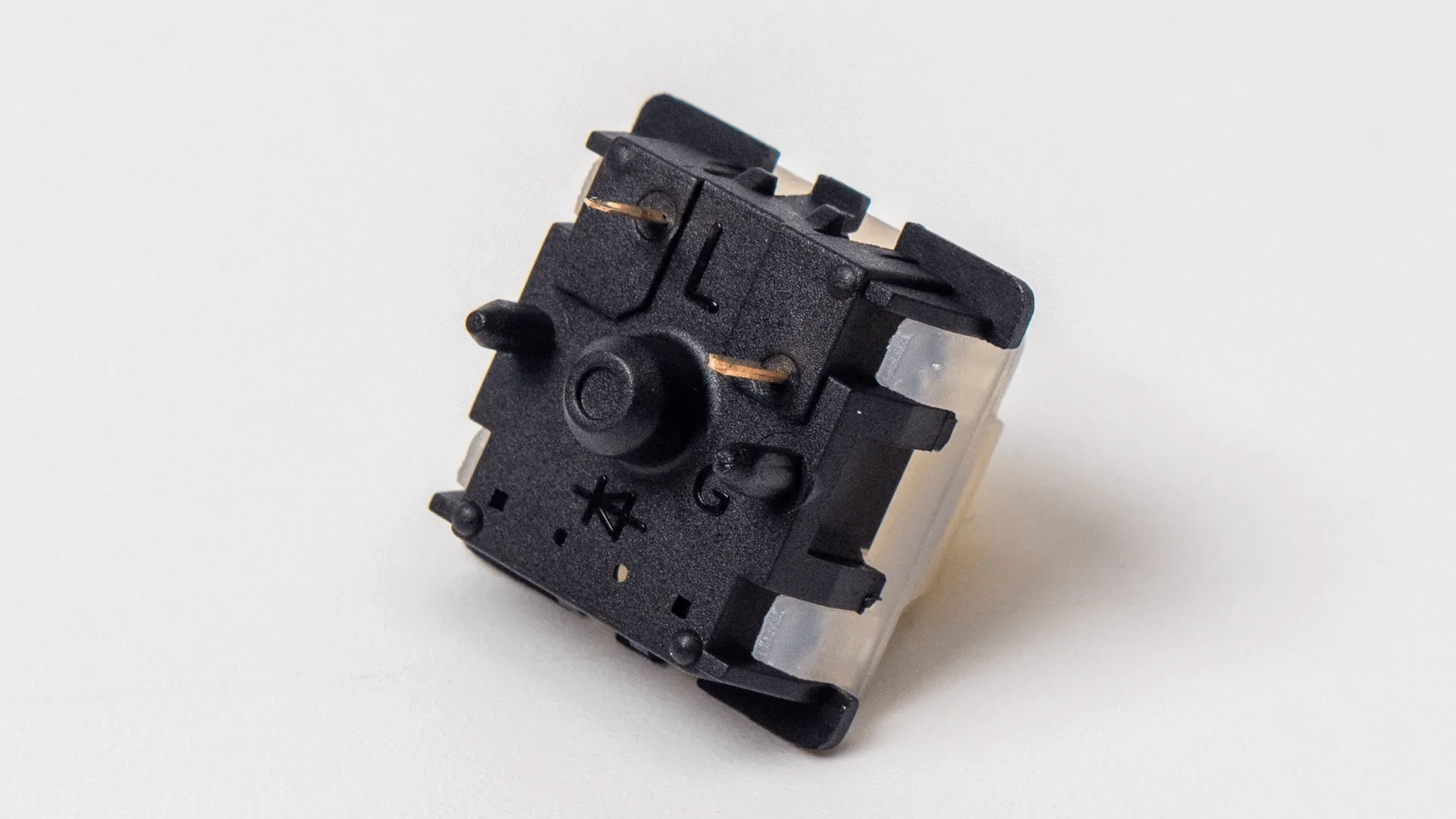 Interruptor Inferior Preto Superior Leitoso Ks3x47 Peças de Gateron 110 para o Teclado Mecânico - Imagem 3