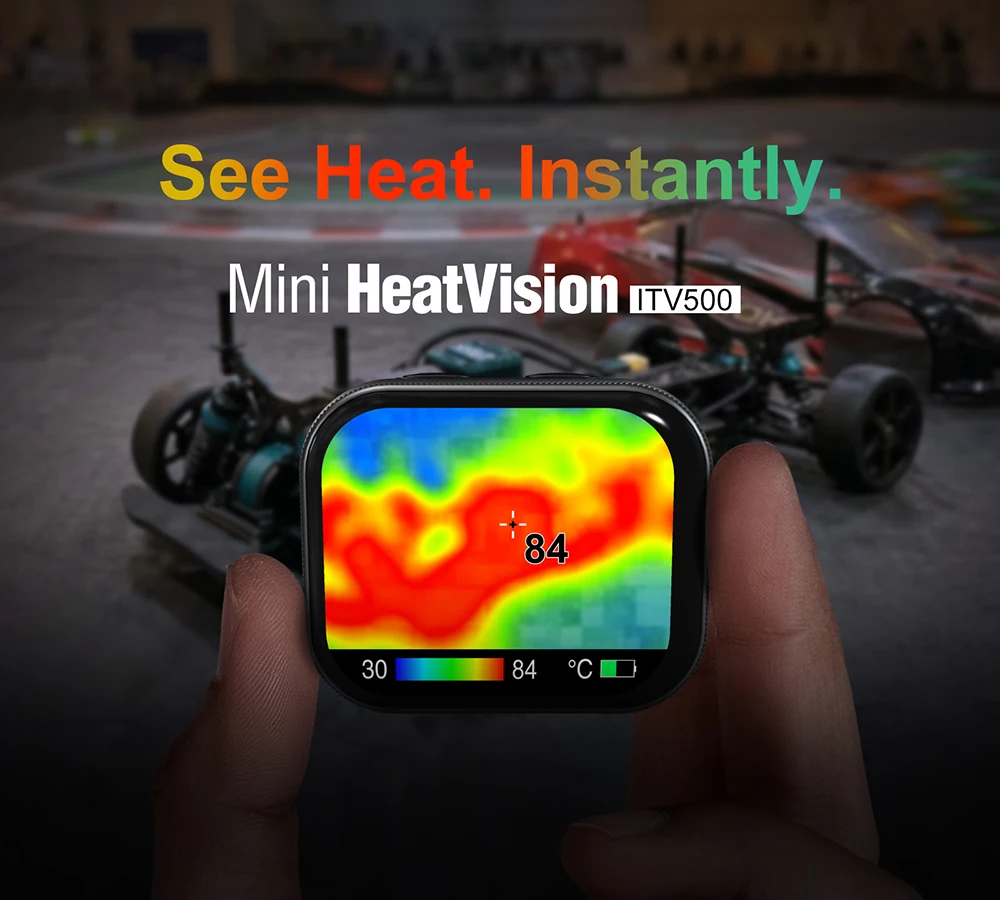 Caméra thermique SkyRC Mini HeatVision ITV500 - Surveillance RC