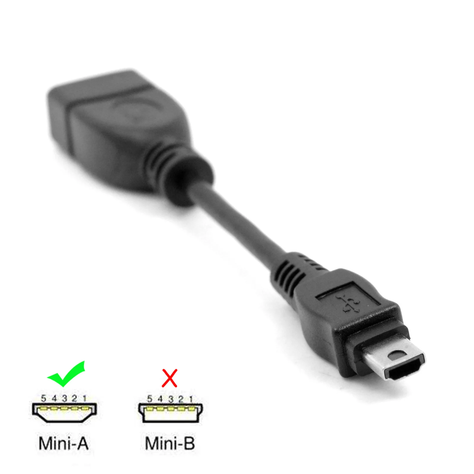 CY Chenyang USB2.0 OTG Хост-Кабель Mini USB тип A для мама 2010 Handycam DV DC | Электроника