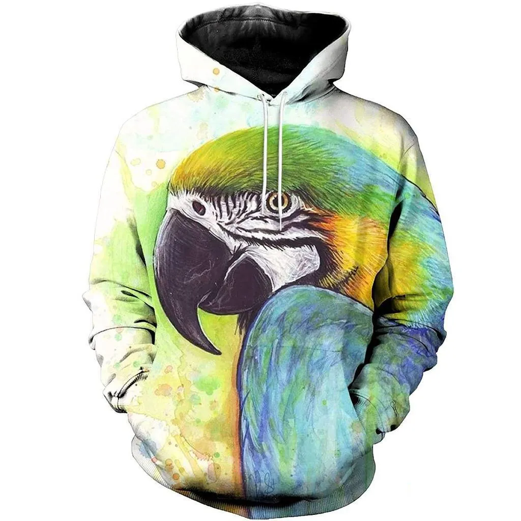 

Love Macaw Parrot 3D Printed Men Women Hoodie Unisex Sweatshirt Zipper Pullover Casual Tops Streetwear Jacket M-8541