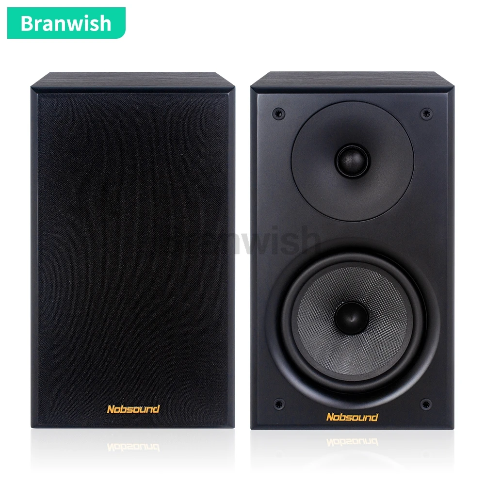 6.5 Inch Desktop Two-Way NS2000MKII Speaker High Power HiFi Audio Speaker Passive Surround Home Theater Bookshelf 100W