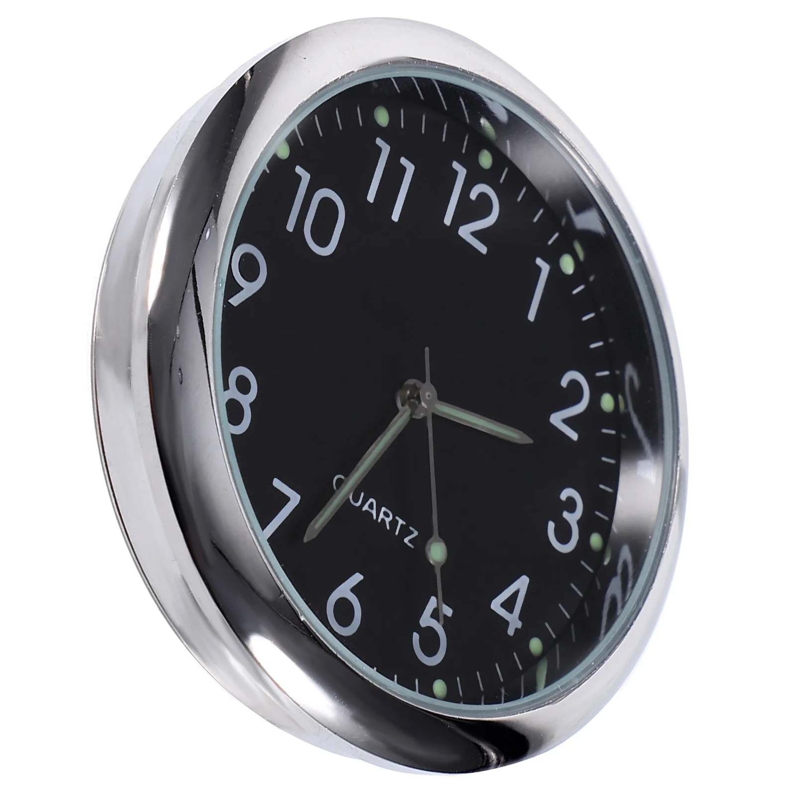 Car Clock Luminous Automobiles Internal Stick-On Mini Digital Watch Mechanics Quartz Clocks Auto Ornament Car Accessories