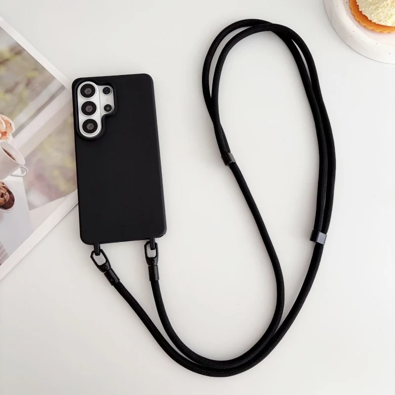 Shockproof Crossbody Lanyard Case with Neck Cord Strap - Outdoor Travel Cover