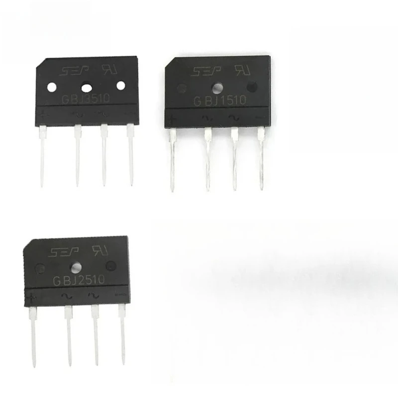 5PCS Rectifier Diode DIP GBJ1510 GBJ2510 GBJ3510 Diode Bridge Rectifier Kit