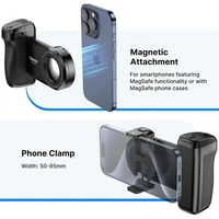 Ulanzi MA35 MagSafe Smartphone Camera Shutter Grip Bluetooth Selfie Handle As Camera Photo Stabilizer Vertical Horizontal Shoot - Image 2