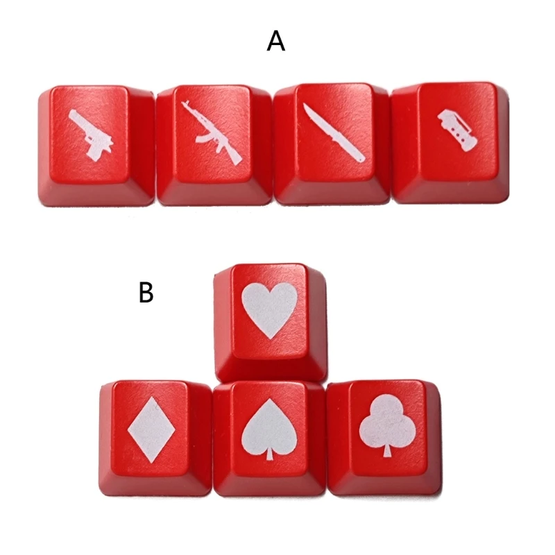 

DIY Backlit WASD Direction Keys Personality Keycaps for Mechanical Keyboards OEM Height Keycap P9JB