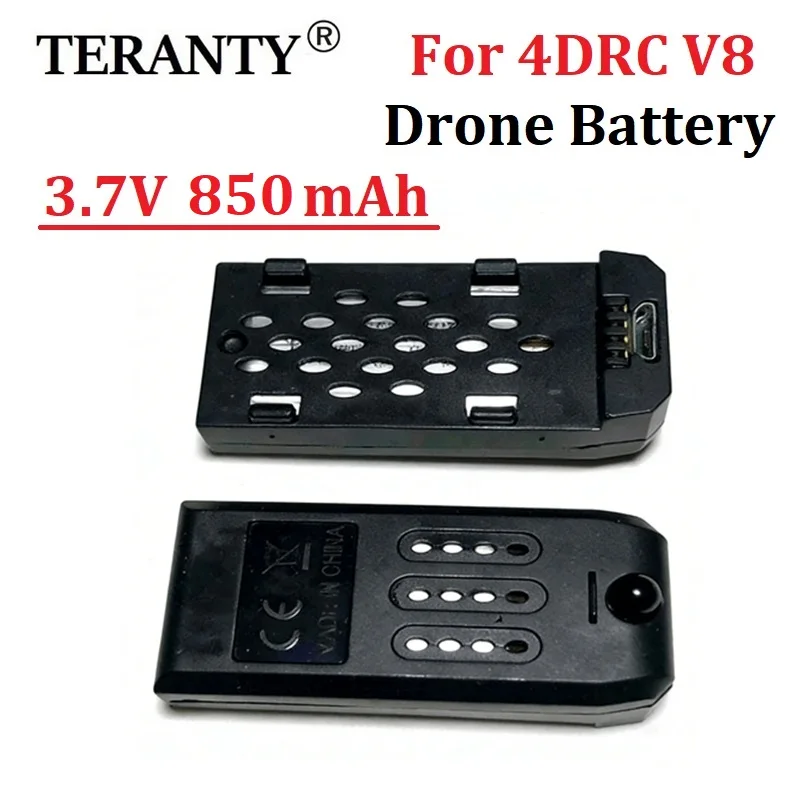 แบตเตอรี่โดรน 3.7V 850mAh สำหรับ 4DRC V8