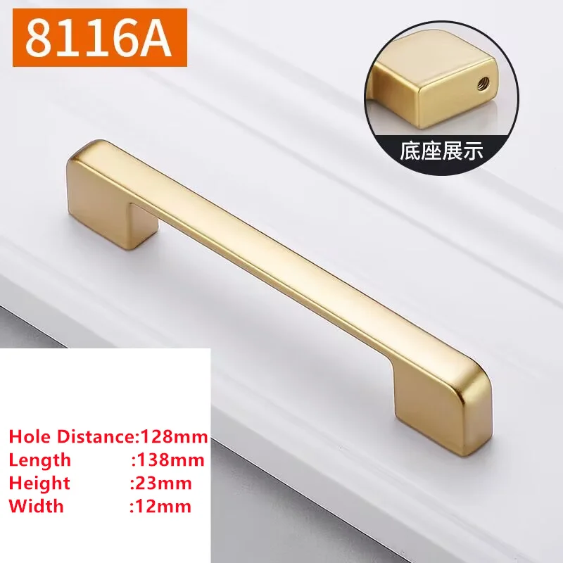 Pearl Golden Simplicity Hardware for Furniture and Kitchen Cabinets