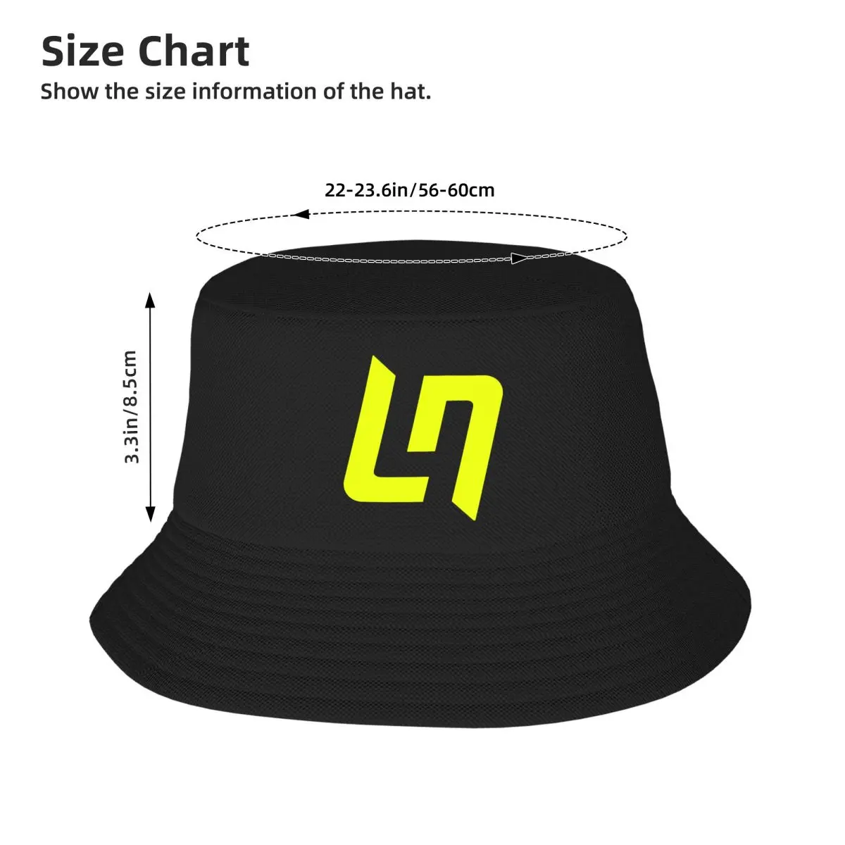 Lando Norris Transparent-lando-norris Fisherman Caps Bucket Hat Sun Beach Visor Caps