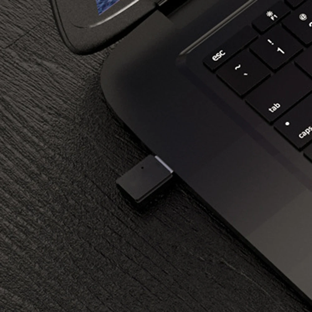 무선 음악 어댑터 USB 블루투스 호환 5.0 PC 컴퓨터용 오디오 송신기 오디오 잭 어댑터 오디오 주파수 플러그