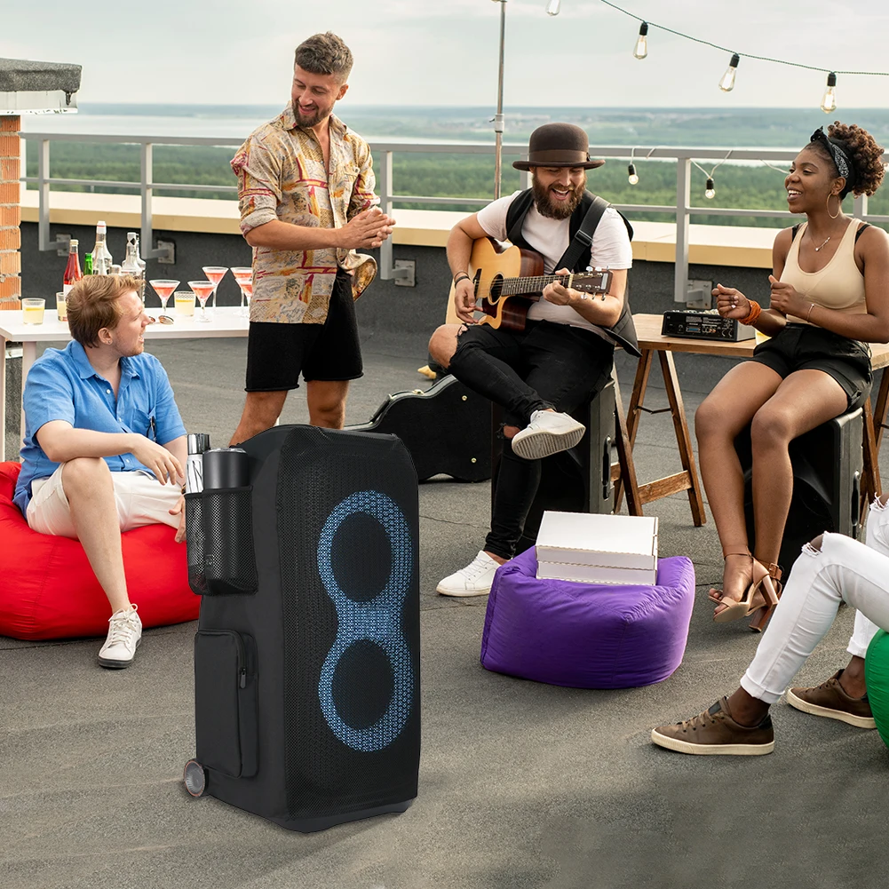 Description Picture 4 of itemOutdoor Dust Protection Case Scratch Resistant Carrying Cover Case Speaker Protective Case for JBL PartyBox Stage 320 Speaker