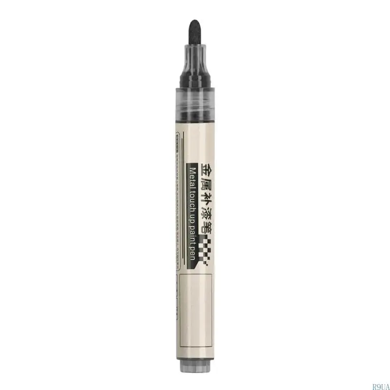 R9UA Permanent Marker Pen for Metal Metallic Color Waterproof Permanent Marker Pen