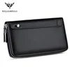 WILLIAMPOLO Luxury Brand Men Clutch Bag Large Capacity Men Wallets Cell Phone Pocket High Quality Multifunction Wallet For Men 6