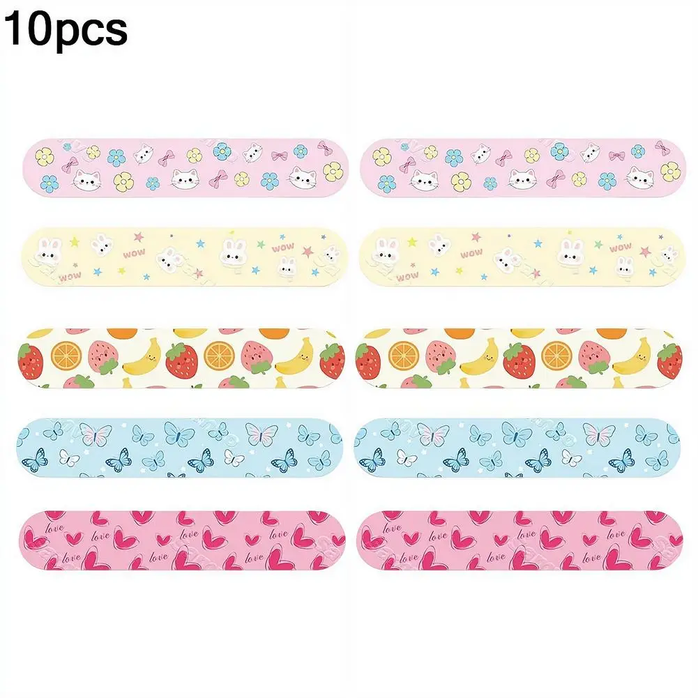 Memory Nose Shaping Patches 5 Assorted Patterns Pink Cat Yellow Bunny Fruit Medley Breathable Spunlace Fabric Bridge_voghion.com
