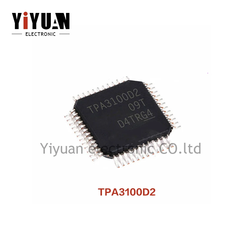

5PCS NEW TPA3100D2PHPR TPA3100D2 TPA310002 3100D2 HTQFP-48 Audio amplifier chip