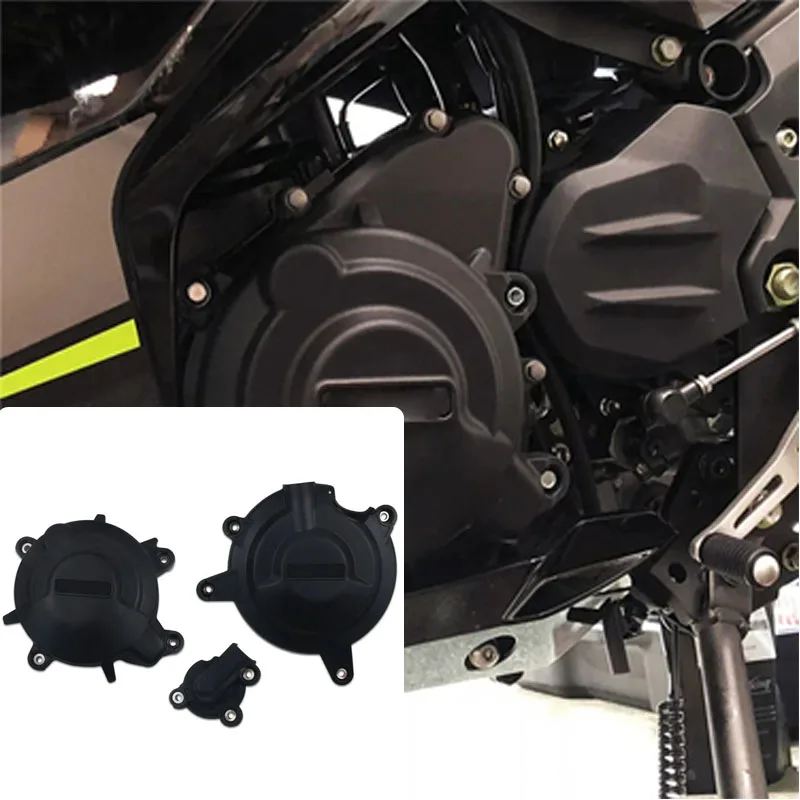 

Motorcycle Nylon Engine Protective Stator Cover Cover Protector For KAWASAKI NINJA400 NINJA 400 2018-2023 2021