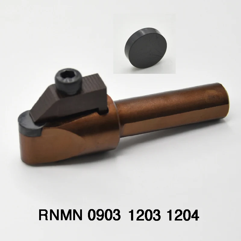 Режущие пластины RNMN 0903 1203 для круглого держателя инструмента, вертикальные резьбовые держатели CRDNN для PCD алмазных CBN PCBN вставок