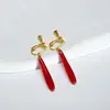 Anime Frieren: Beyond Journey's End Cosplay Earrings Unisex Pendant Ear Studs Jewelry Cosplay Rings Eardrop Accessories Gifts 3