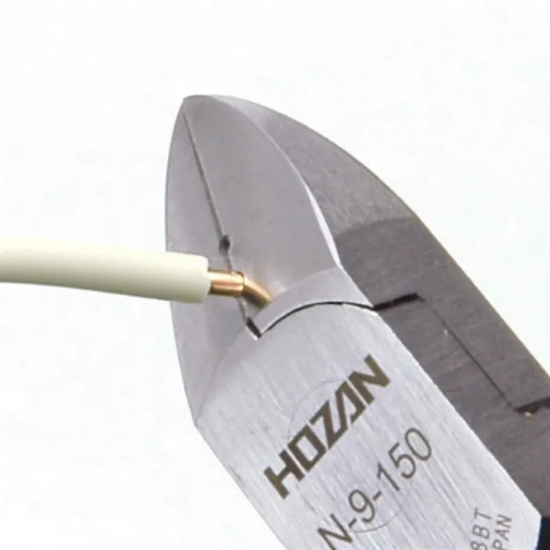 HOZAN BaoSan N9125 와이어 스트리핑 구멍이 있는 앵글 입 가위 N9150 브랜치 스닙스 공예 가위 가정용 도구
