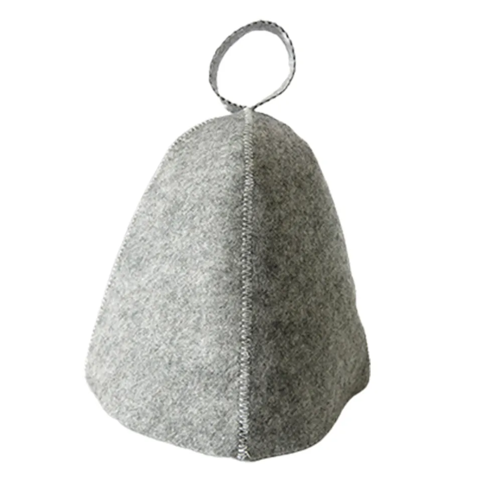 Premium Wool Sauna Cap for Comfort and Protection