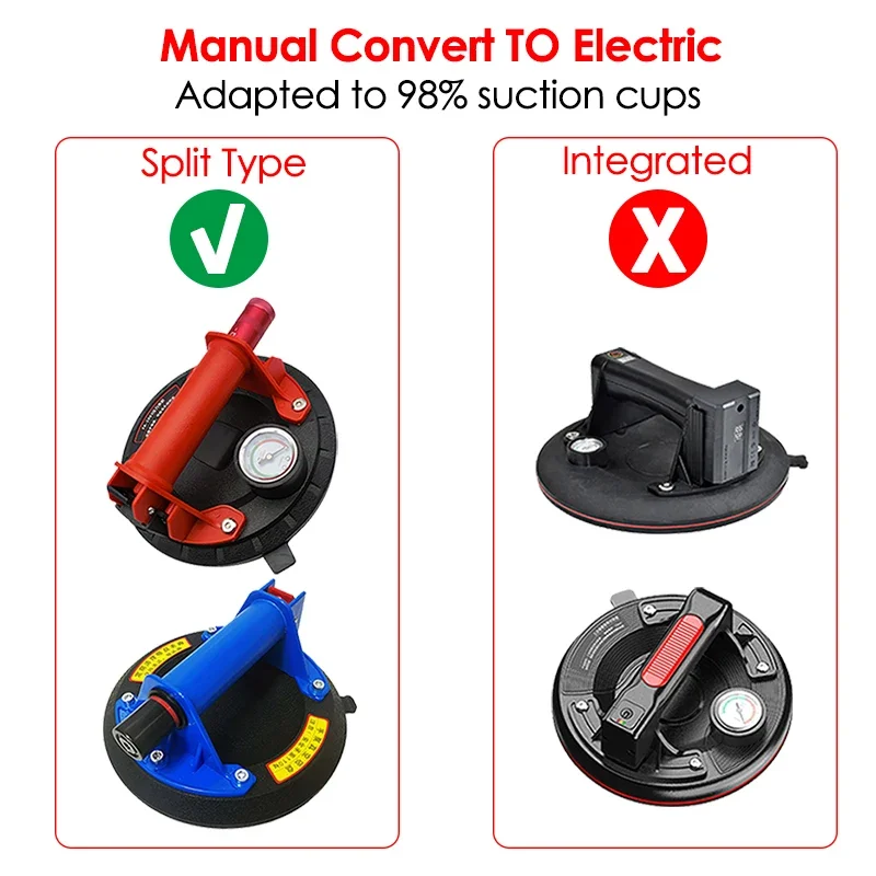 Electric Pump Core For Manual Suction Cup Converter To Electric Vacuum Suction Cup Automatic Pressure Compensating Pump Core