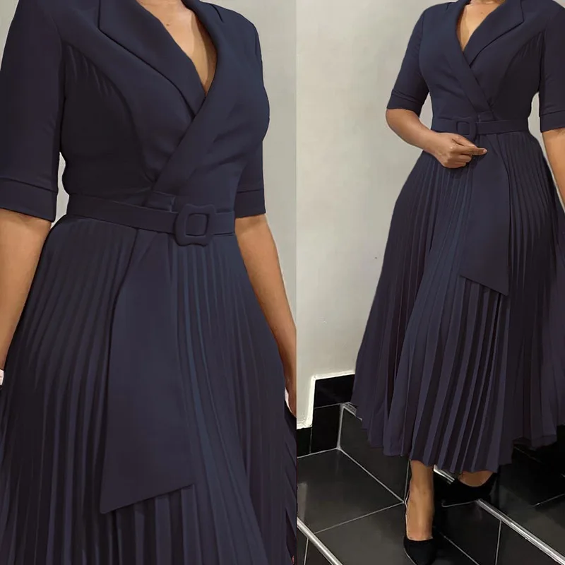 Deep Blue Dress