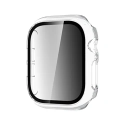 Premium Tempered Glass Screen Protector with Bumper Case for Series 12 46mm (Clear)