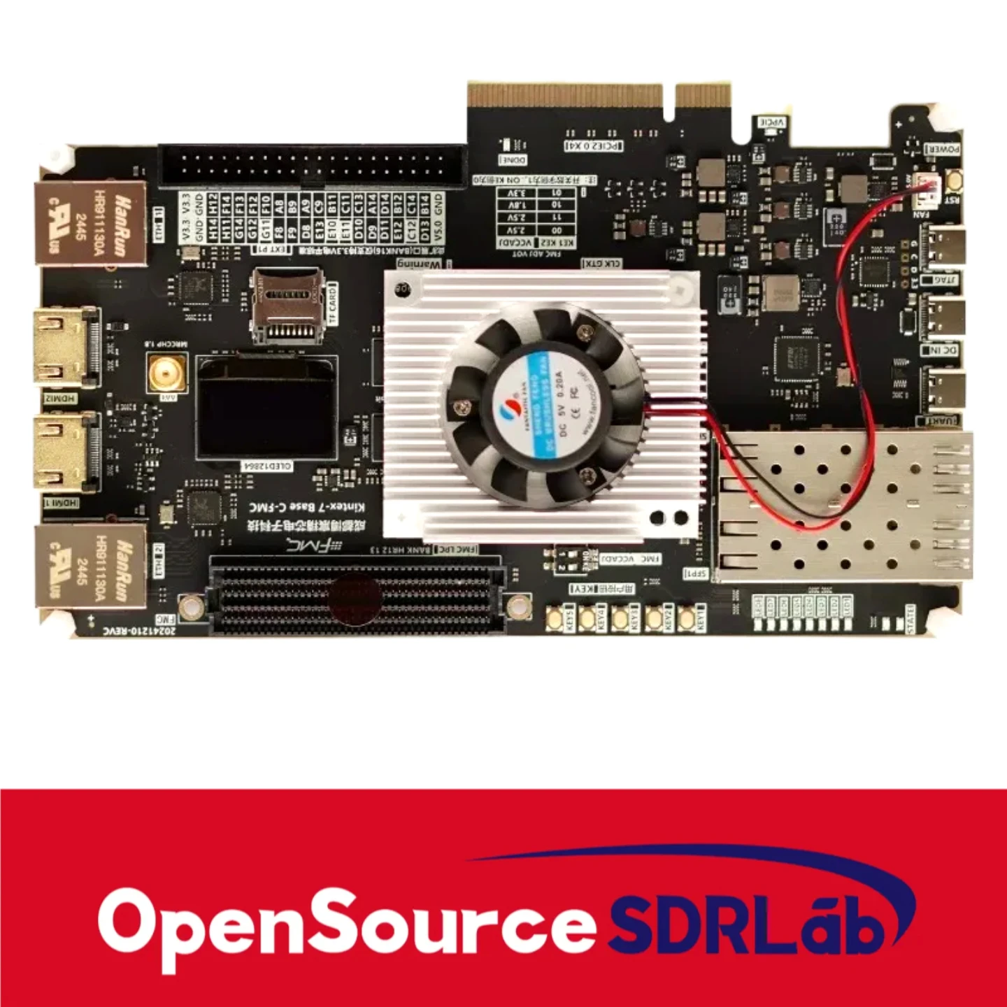 OpenSourceSDRLab FPGA development board XC7K325T kintex 7 Base FPGA basic versio