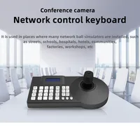 Camera Joystick Controller 4D LCD Screen RS485 Onvif Pelco-d Pelco-p 4D PTZ Controller for Broadcast Church Live Streaming 2