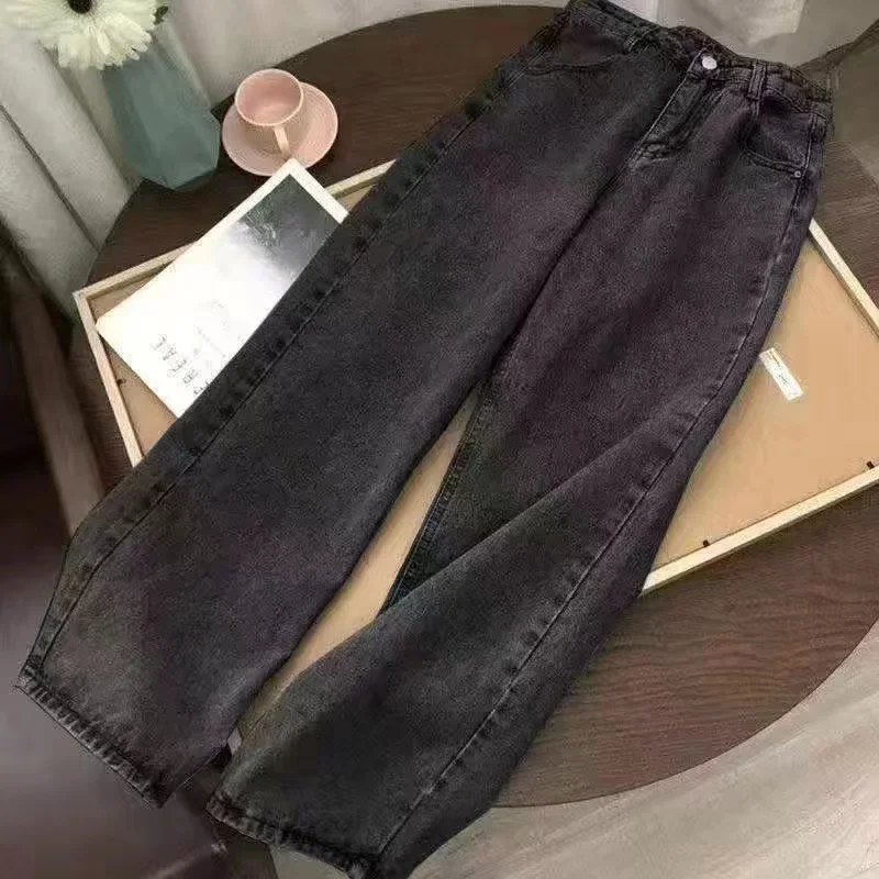 thumbnail image 1 of Pantalones cortos holgados con gráficos bordados retro de tendencia americana Y2K para hombre, pantalones vaqueros de cintura alta estilo Harajuku Punk Hip Hop, ropa de calle, 1 of 5
