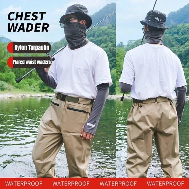 Fly Fishing Waders And Shoes Set: Breathable Fishing Waders With