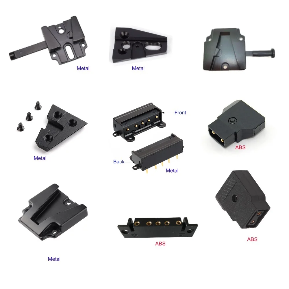 DIY V-mount V-lock Battery Plate Repairing Replacement Connector 5-Pin PCB Part for BP Batteries