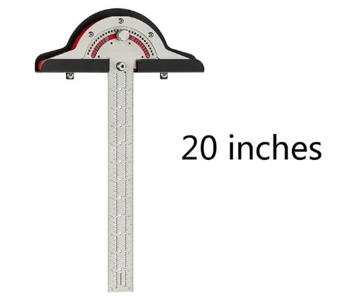Falegname regola del bordo goniometro efficiente angolo goniometro  lavorazione del legno righello angolo misura strumento di carpenteria in  acciaio inossidabile - AliExpress