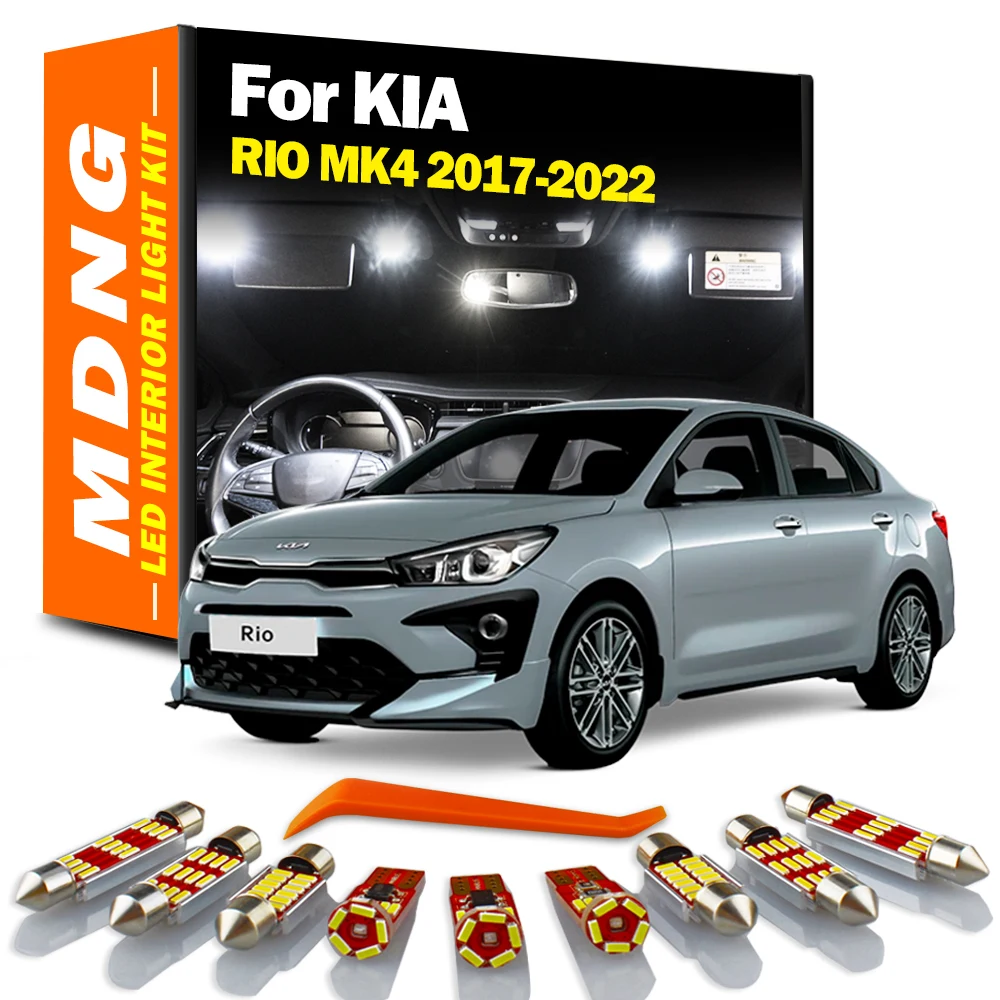 MDNG-12Pcs-Canbus-Error-Free-For-KIA-RIO-MK4-2017-2018-2019-2020-2021 ...