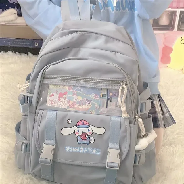 My Melody and Kuromi Lavender Backpack / School Bag – Kawaii Terminal