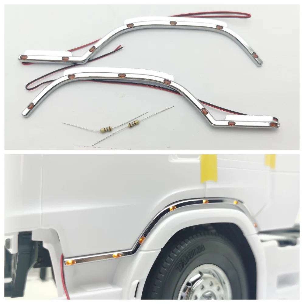 Pare-soleil LED Blanc CGRC Pour Camion Tamiya 1/14 - Scania 770S 6X4 56368 56371
