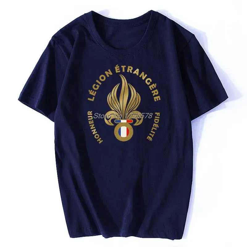 French Foreign Legion Men T-Shirt Legion Etrangere Logo and Motto Special  Forces Shirts Size S-3XL - AliExpress