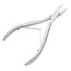 1Pc Stainless Steel Nail Cuticle Scissors Nipper Clipper Manicure Pedicure Tools Golden Handle Dead Skin Scissor Art Tool 6