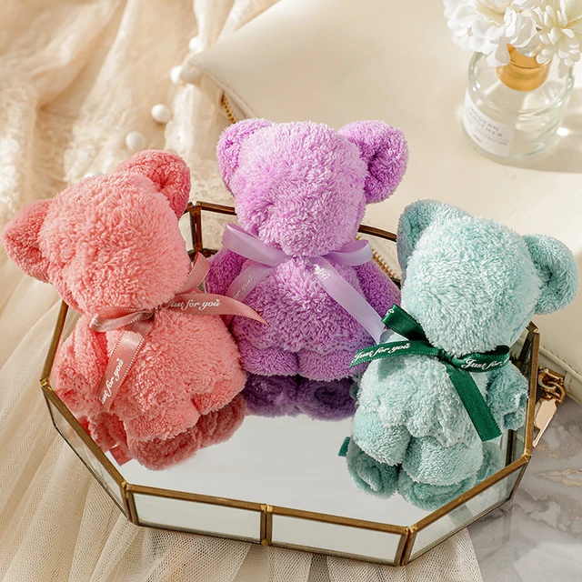 Ours en peluche colorés