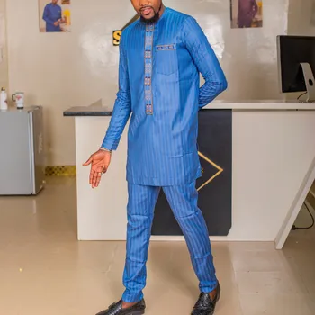 Alternative view of Olamide Embroidered Dashiki Outfit